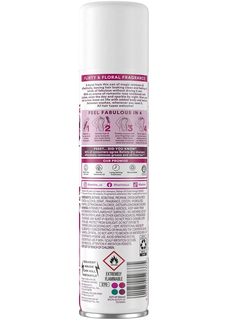 Batiste - Batiste Dry Shampoo, Blush Fragrance, 200ml (2 pack) - Image 1