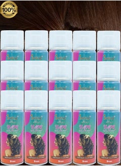 15 Pieces Roval Temporary Hair Color Spray Brown
