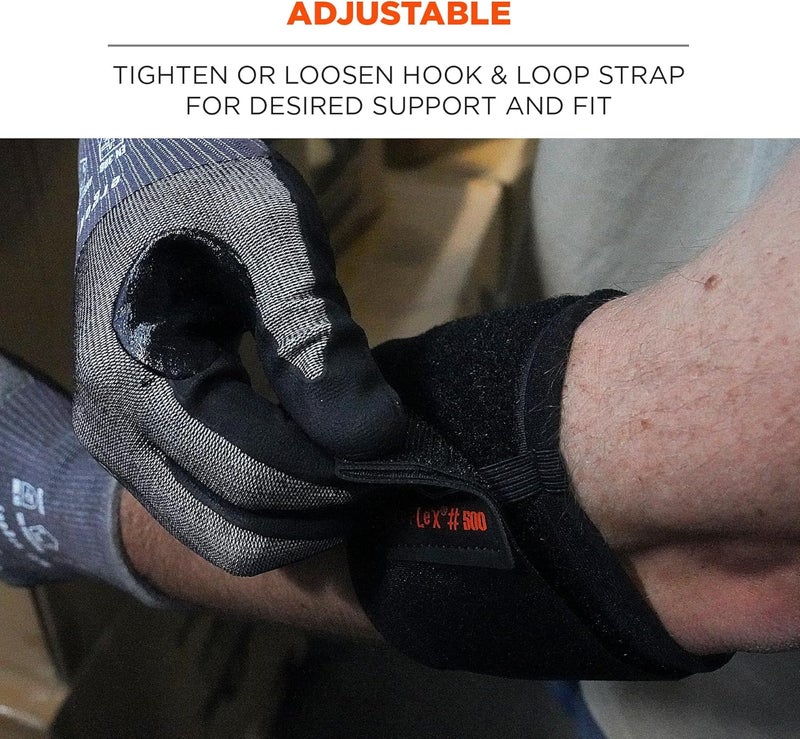 Ergodyne  16003 ProFlex 500 Elbow Support Medium Black - Image 4