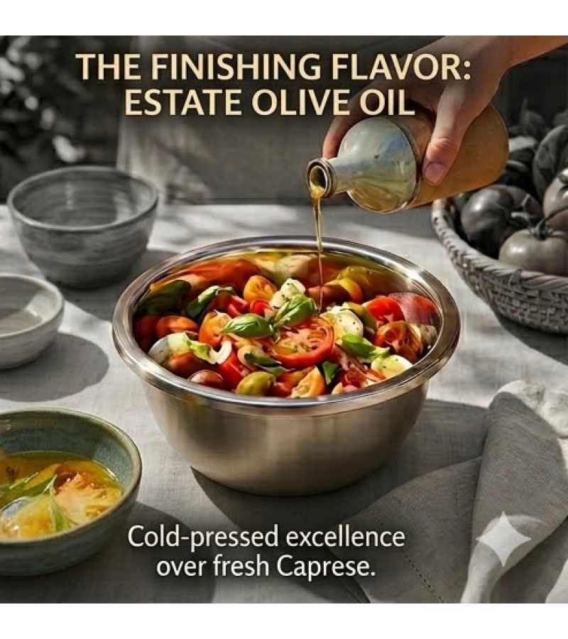7.09 Inch Stainless Steel Food Grade Multipurpose Bowls For Washing Mixing Serving - Image 5