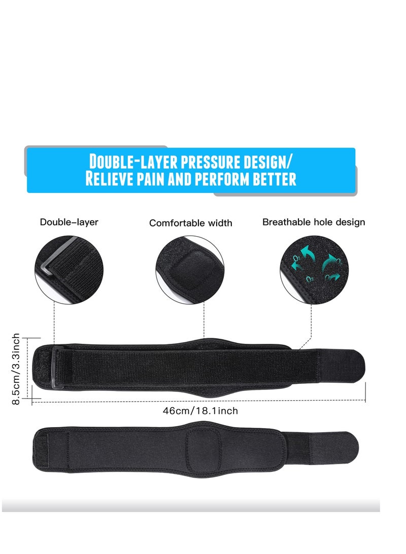 Excefore Tennis Elbow Braces for Tendonitis and Tennis Elbow, Tennis Golfers Elbow Support Arm Band Pain Relief, Neoprene Wraps Tennis Elbow Support Band Relief，Suitable for men and women - Image 3