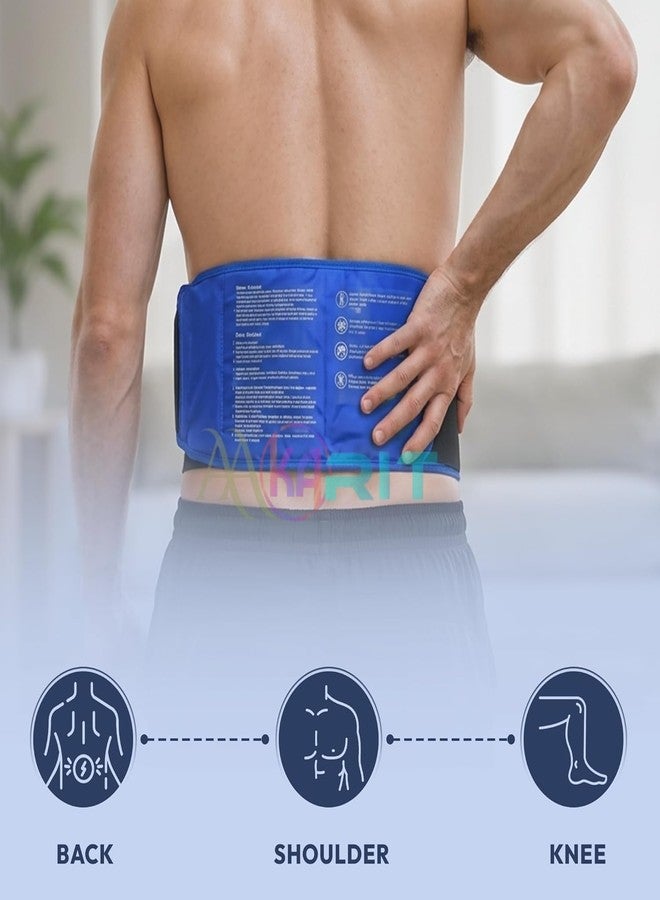 Aakarit عبوة جل قابلة لإعادة الاستخدام من أكاريت لتخفيف الآلام، ساخنة وباردة، للكتف والكاحل والركبة - Image 4