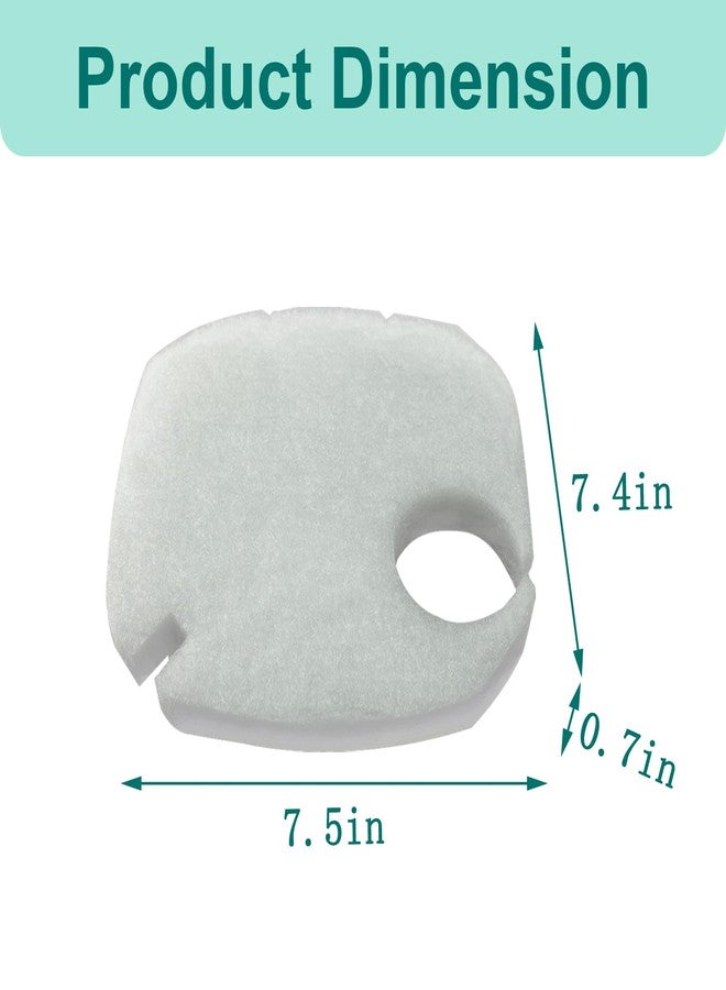 beaufan 16 Pack Replacement Media Kit Compatible with AMOSIJOY 396GPH 3-Stage Canister External Aquarium Filter, Includes 6 White Pads, 2 Coarse Pads, 2 Activated Carbon, 2 Ceramic Rings & 4 Mesh Bags - Image 4