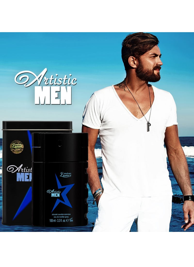 كرياشن لاميس - عطر او دي تواليت ارتيستيك مين للرجال 100 مل - Image 1