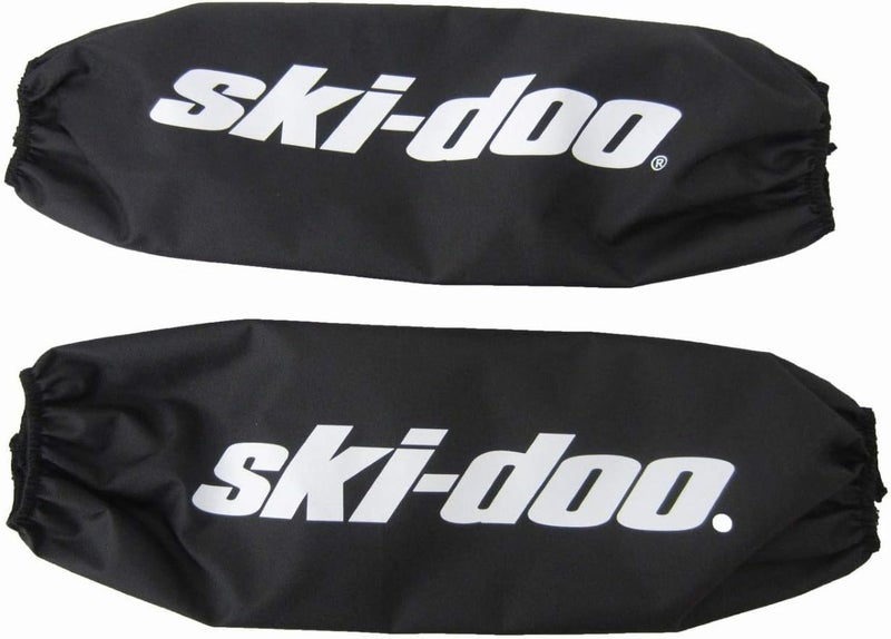 SKIDOO New OEM Black Front Shock Protector Sleeves, Pair, 861775600, 860201128 - Image 1