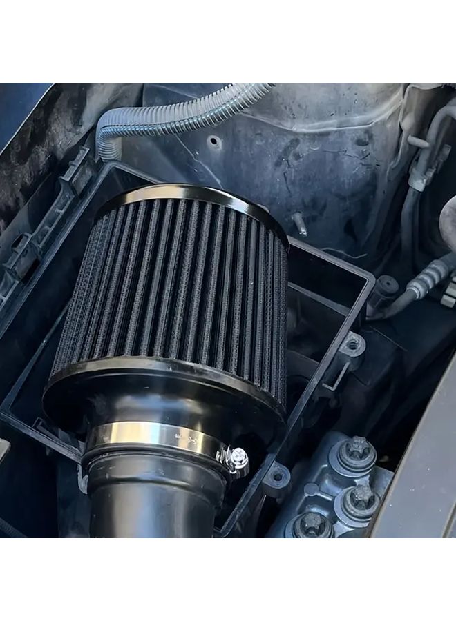 Green 63MM Mushroom Air Filter Element For Engine Intake Modification - Image 4
