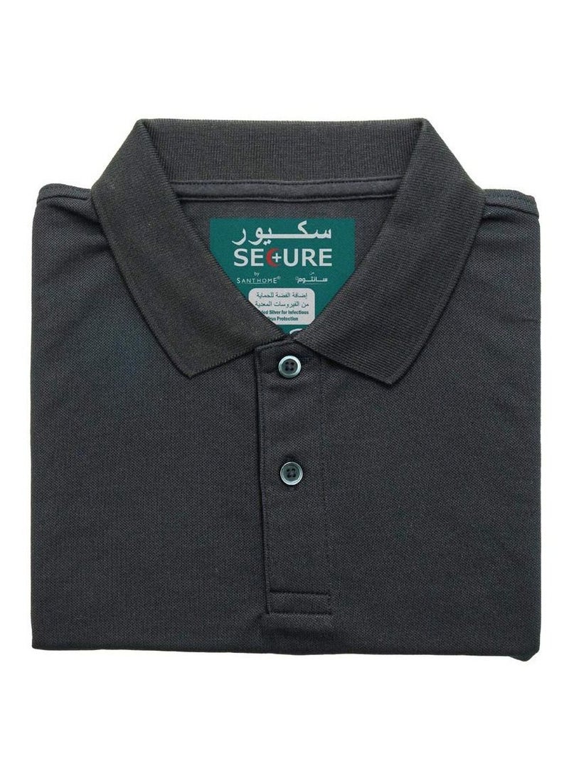 SANTHOME Anti-Bacterial Basic Polo Shirt - Image 3