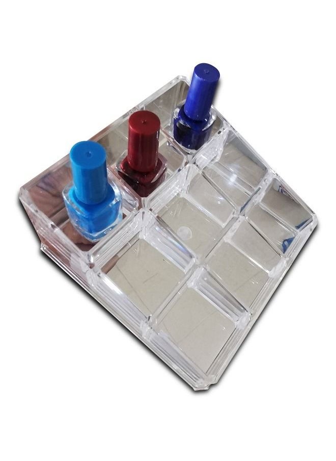 Generic Lipstick Box Compartmental Clear Cosmetic Makeup Organizer Holder  - Image 2