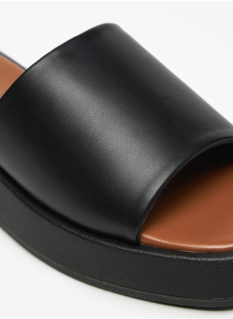 Flora Bella By Shoexpress - Womens Open Toe Slip-On Sandals - Image 1