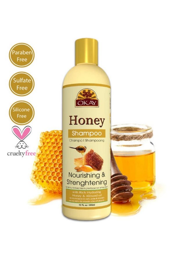 OKAY Honey Nourishing And Strengthening Shampoo 12Oz / 355Ml (12/Cs)  - Image 5