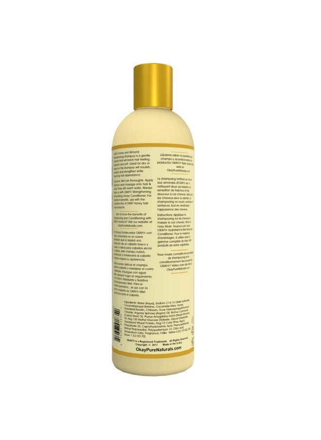 OKAY Honey Nourishing And Strengthening Shampoo 12Oz / 355Ml (12/Cs)  - Image 4