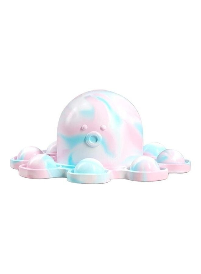 Silicone Double-Sided Flip Octopus Stress Relief Fidget Toy , Bubble Press The Keychain Pendant  - Image 1