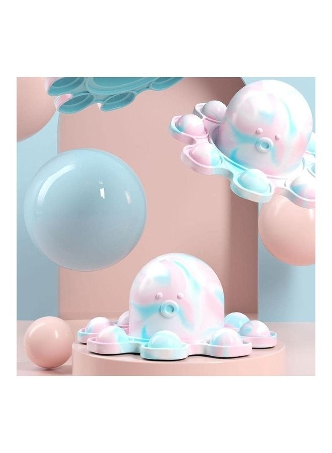 Silicone Double-Sided Flip Octopus Stress Relief Fidget Toy , Bubble Press The Keychain Pendant  - Image 3