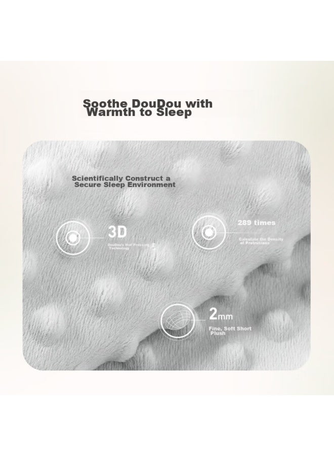 Cutelife Silkworm Pupa Protein Bean Bag Blanket, Children's Quilt, Kindergarten Bedding, Adult Bean Bag Quilt, Pangda Autumn Day Out - Image 3