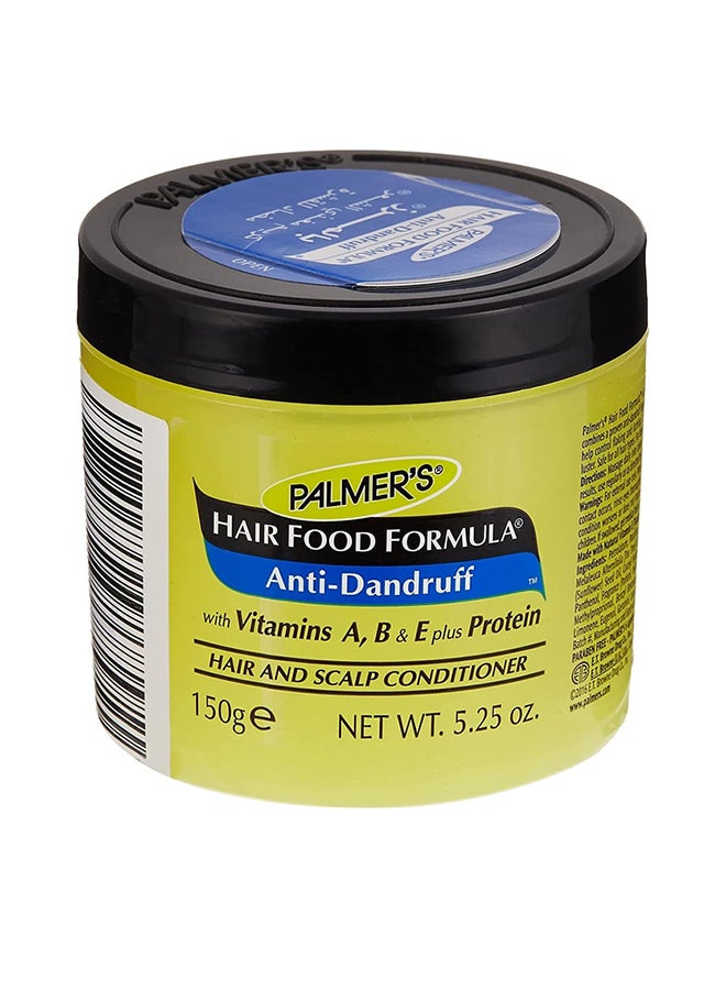 PALMER'S Hair Food Formula Anti-Dandruff-Hair And Scalp Conditioner-Vitamin A,B And E Plus Protein 150g - Image 1