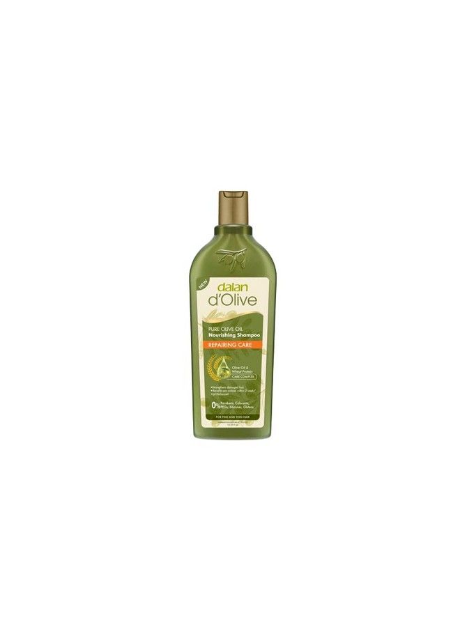 Dalan Dlive Olive Oil Shampoo Repairing Care 13.5 Fl Oz (400 Ml) - Image 2