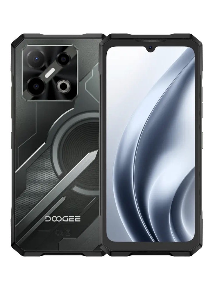 DOOGEE Blade GT Pro 10.5mm Ultra-thin LED light effect 32GB +512GB Android 14 Rugged Phone - Black - Image 1