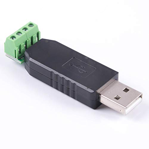 usangreen USB to RS232 Serial Adapter 4 Pin Terminal Block TXD RXD GND VCC Pinout with FT232RL Chip Support Windows XP/Android/Window7/8/10/Mac OS/Vista - Image 1