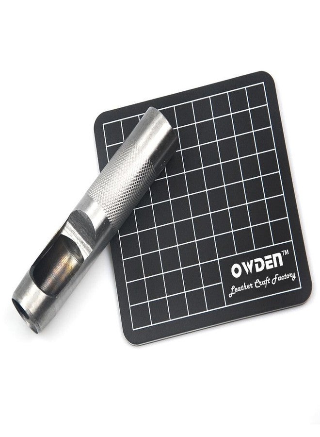 OWDEN 12Piece Leather Hole Punch Set with a Free Cutting mat,Leather Tool,Hollow Punch Set, Round Hole Punch Set,for Cutting of Soft Material - Image 4