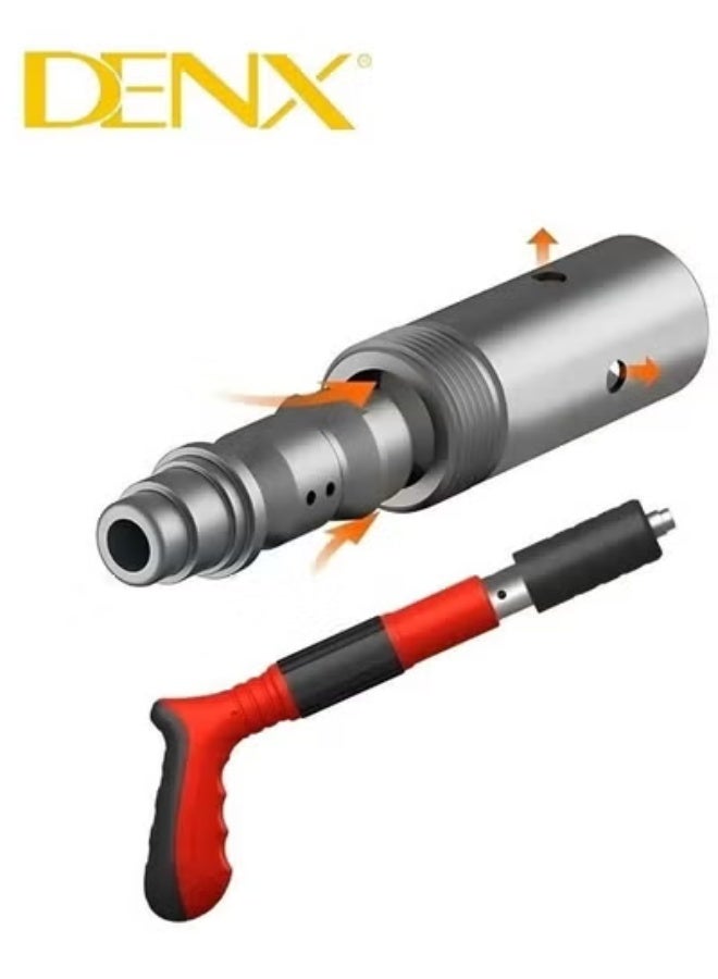 دينكس DX2522 Pneumatic Nail Drill – High-Speed Air Drill for Steel Piercing, Riveting & Industrial Fabrication | Lightweight & Durable Body with Ergonomic Grip | Precision Pneumatic Tool for Metal Work, Auto Repairs, Workshops & Construction Use - Image 5