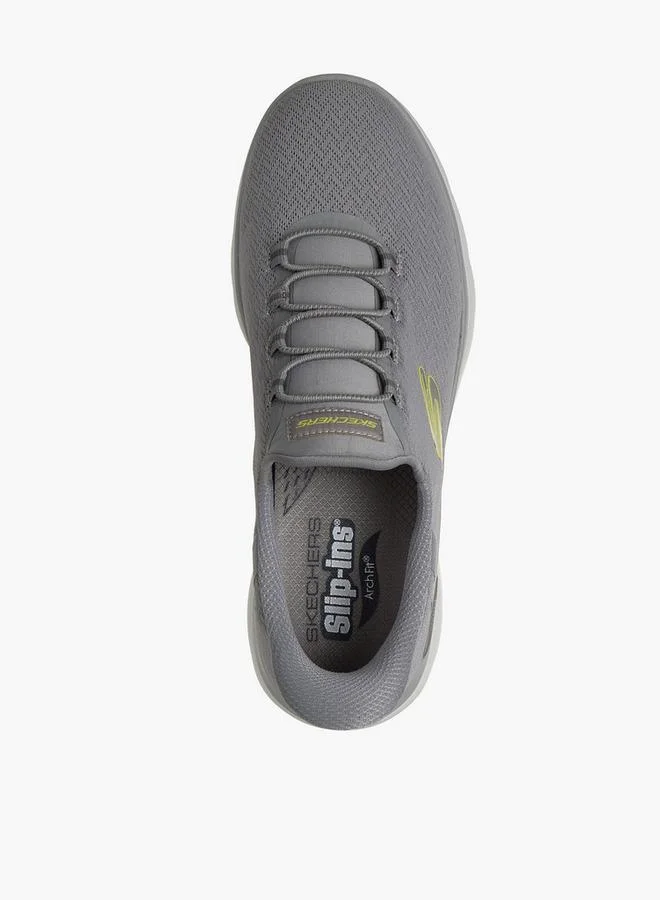 سكيتشرز Men Arch Fit Summits Slip-On Sports Shoes