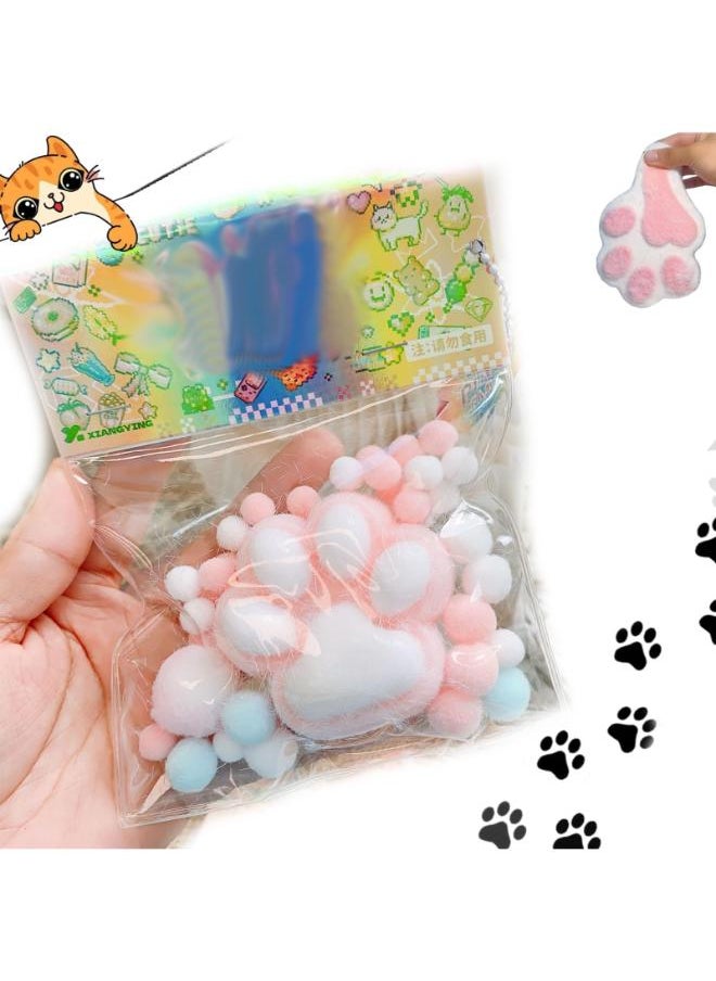 Generic Xpwghap Tabasquishy, Squishy Anti-Stress Squishy, Anti Stress Adults, Squeeze Toys, Cat Paw Squeeze Toys, Kawaii Animals Squishys, Stress Relief Toy for Children and Adults 