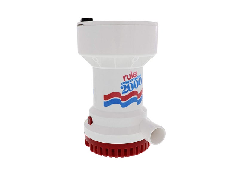 Rule 53S Marine Rule 2000 Automatic Bilge Pump 12VoltWhiteRed