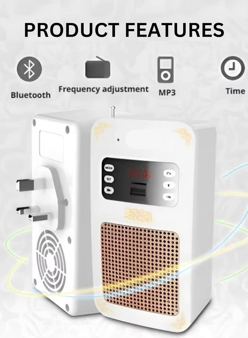 High Voice Quality Quran Speaker with Wireless Control – Remote Control Wall Mounted Quran Speaker - Muslim Quran Perfect for Home and Mosque Model SQ-669 - Image 5