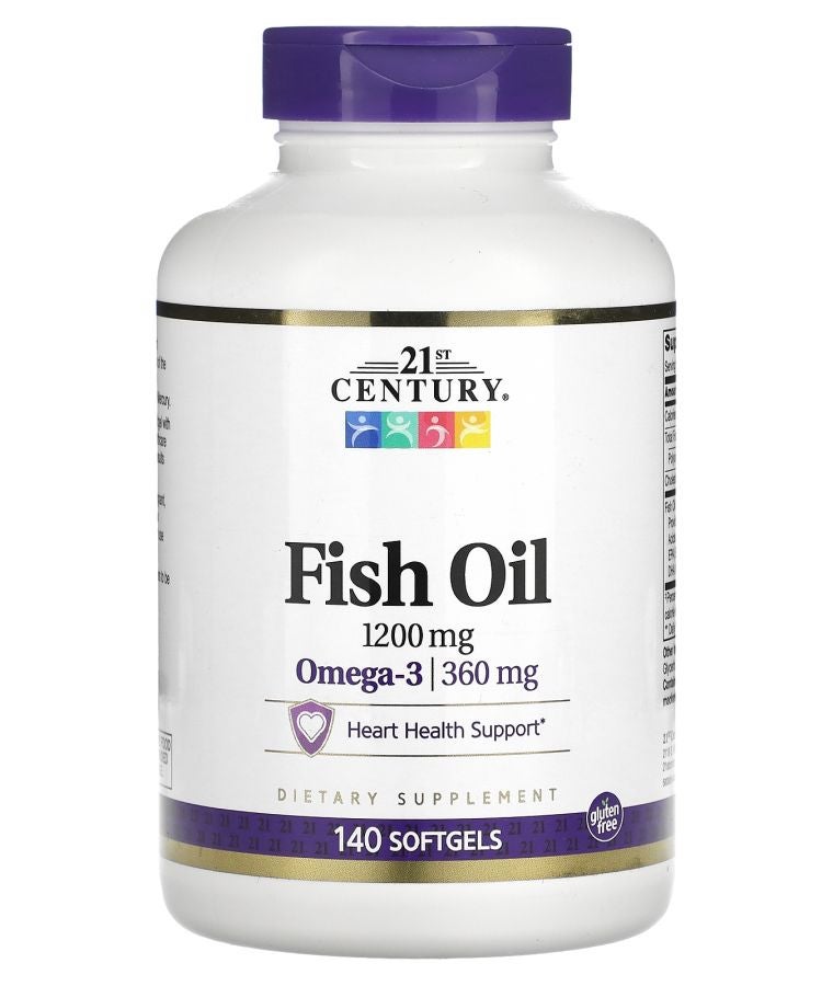 Fish Oil 1200 mg 140 Softgels