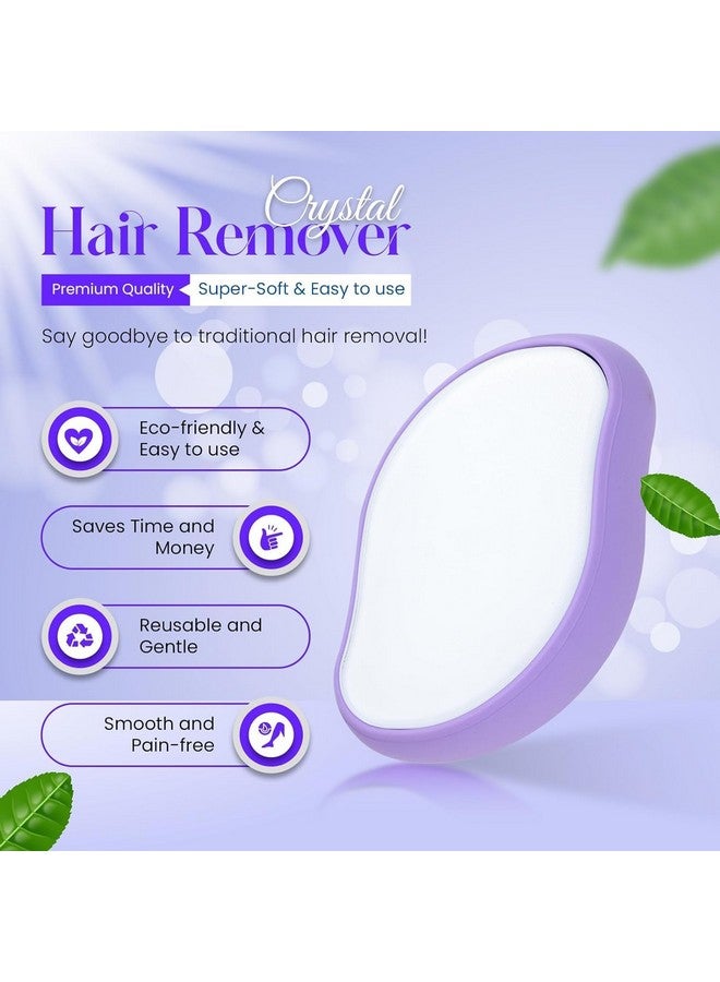 Cyrox Reusable Crystal Hair Remover Hair Eraser Dots Technology Crystal Hair Removal Stone Painless Hair Remover (1Pcs) - Image 3