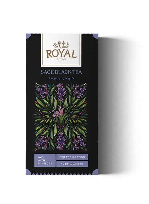 Black Tea Sage Pack of 20