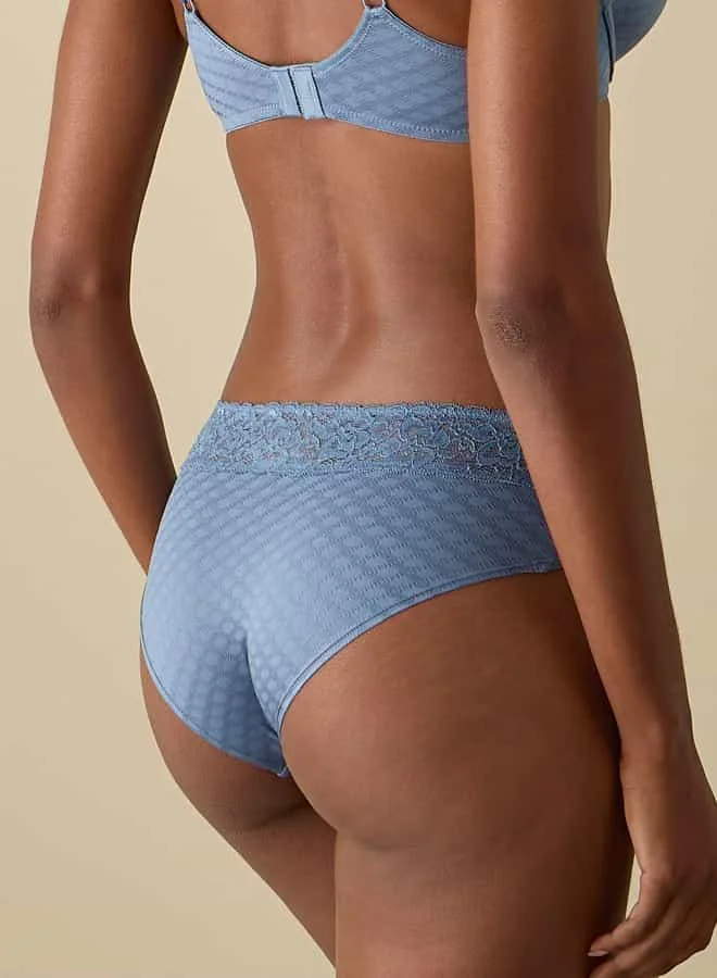 Splash FAV Lace Detail Hipster Briefs with Elasticated Waistband