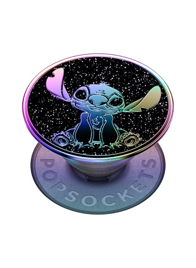 POPSOCKETS PopGrip Licensed | Gel Phone Grip & KickStand, Removable Reusable Washable, Works with  Smooth Hard Plastic Case, Easy Remove Top for Wireless Charging - Walt Disney Slick Stitch - Image 1