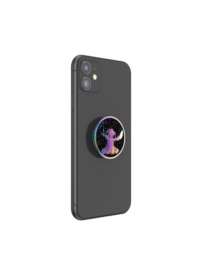 POPSOCKETS PopGrip Licensed | Gel Phone Grip & KickStand, Removable Reusable Washable, Works with  Smooth Hard Plastic Case, Easy Remove Top for Wireless Charging - Walt Disney Slick Stitch - Image 3