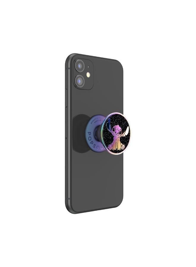 POPSOCKETS PopGrip Licensed | Gel Phone Grip & KickStand, Removable Reusable Washable, Works with  Smooth Hard Plastic Case, Easy Remove Top for Wireless Charging - Walt Disney Slick Stitch - Image 4