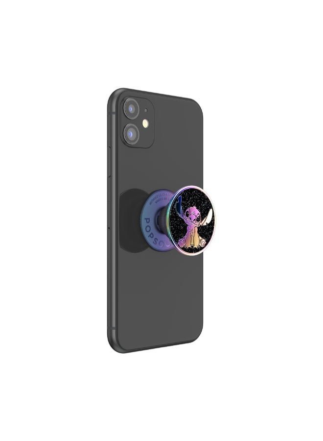 POPSOCKETS PopGrip Licensed | Gel Phone Grip & KickStand, Removable Reusable Washable, Works with  Smooth Hard Plastic Case, Easy Remove Top for Wireless Charging - Walt Disney Slick Stitch - Image 5