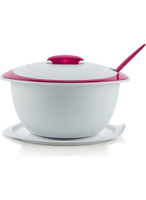 Stylish Serving Plate 3.5l Cherry