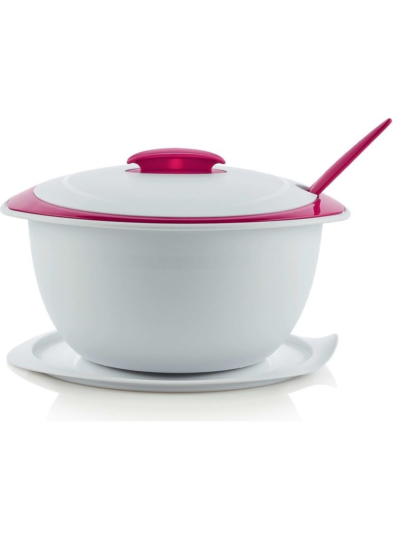 Tupperware Stylish Serving Plate 3.5l Cherry  - Image 1