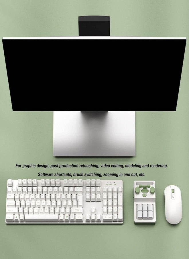 Bewinner Mini 6 Key Bluetooth Mechanical Keypad, Multifunctional Shortcut Programmable Macro Keyboard with RGB Lighting Hot Swappable for Gaming - Image 4