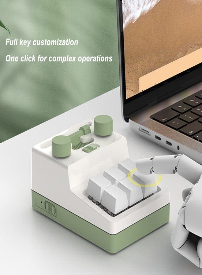 Bewinner Mini 6 Key Bluetooth Mechanical Keypad, Multifunctional Shortcut Programmable Macro Keyboard with RGB Lighting Hot Swappable for Gaming - Image 5