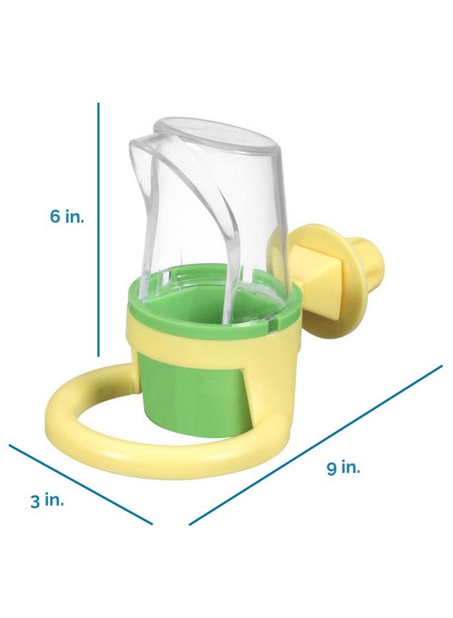 JW JW Pet Bird Cage Clean Cup Feeder & Water Cup Bird Accessory, Small (Assorted Colors)  - Image 2