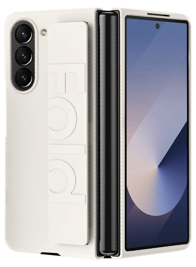 CATANES ( for Samsung Galaxy Z Fold 6 2024 ) Case, Slim and Lightweight Design, Wrist Strap Handheld Folding Mobile Phone Protective Case - Image 1