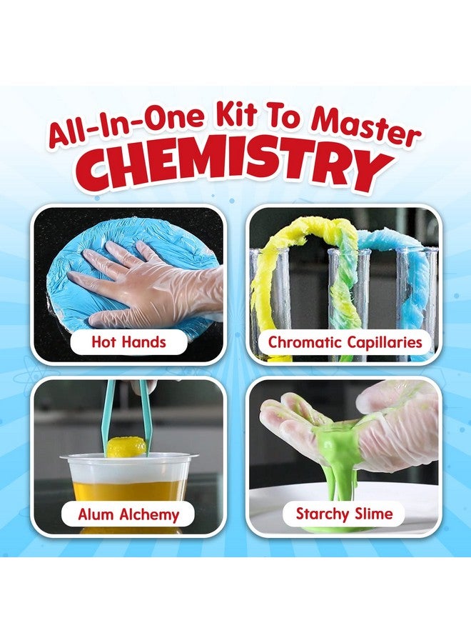 Playz 52 Extreme Kids Chemistry Experiments Set Stem Activities & Science Kits For Kids Age 812 With 51+ Tools Discovery Science Educational Toys & Gifts For Boys Girls Teenagers & Kids  - Image 4