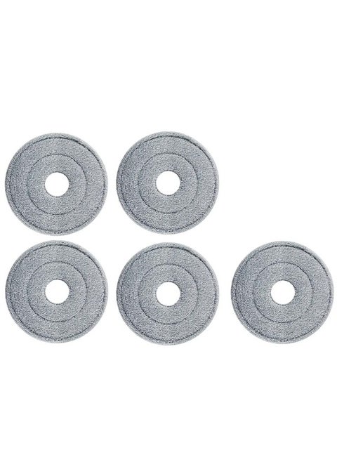 A spare part for a circular mop consisting of 5 towel