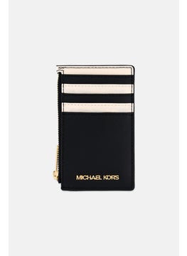 Michael Kors Women Brand Logo Wallets 13 L x 8 H x 1 W cm, Black  - Image 1