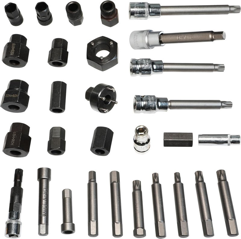 DPTOOL 30-Piece Generator Pulley Removal Tool Kit - Image 2