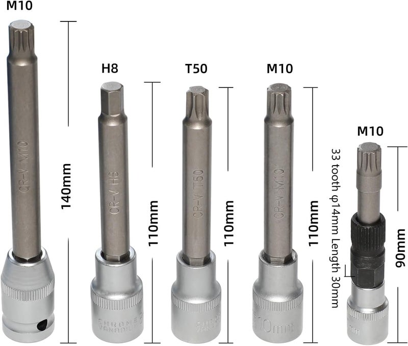 DPTOOL 30-Piece Generator Pulley Removal Tool Kit - Image 4