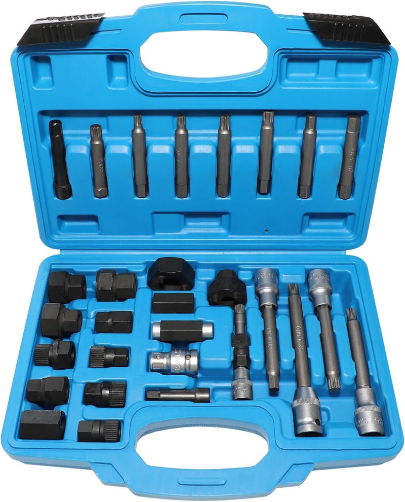 DPTOOL 30-Piece Generator Pulley Removal Tool Kit - Image 1