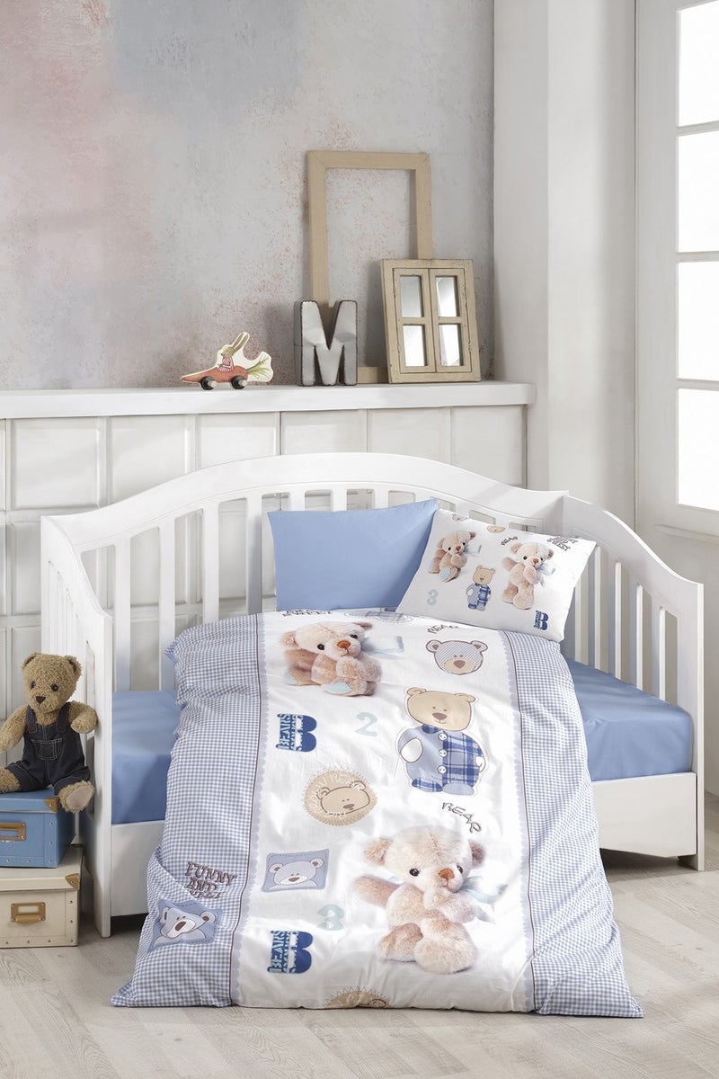 Bonjardin Home Digital Printed 3D Cotton Baby Bedding Set  - Image 1