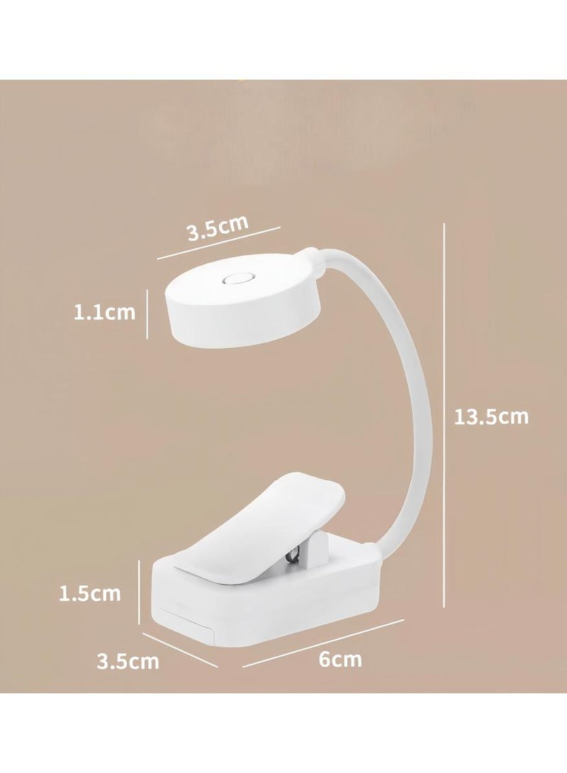 PAPERSAY Rechargeable Book Reading Light Lamp, LED Book Light for Reading in Bed - Eye Caring Adjustable Brightness 3 Color Temperatures 10+ Hours Runtime, USB Reading Light - Image 2